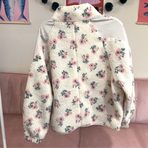 Looks like a Loveshackfancy copy Pink Floral Teddy Jacket - Picture 9 of 11